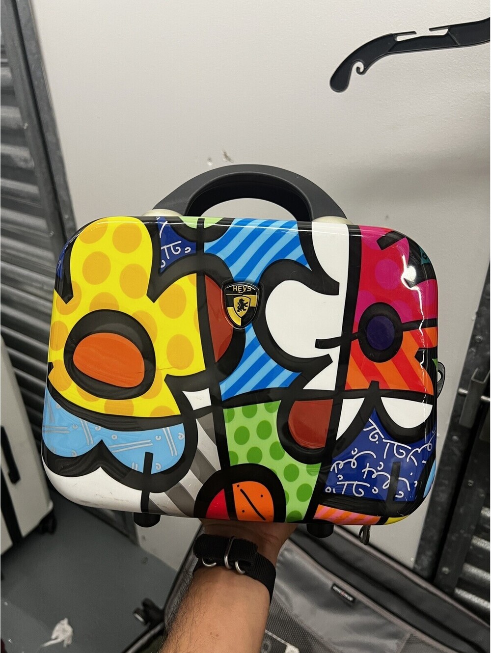 Britto Heys Garden Hard Shell Makeup Case collectors edition